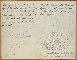 illustrated letter