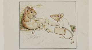 Beatrix Potter and 'Aesop in the Shadows' photo