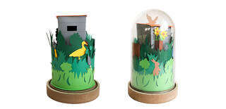 Miniature Paper Sculptures photo