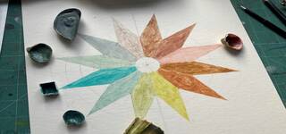 Making Colour Pigments from Plants  photo