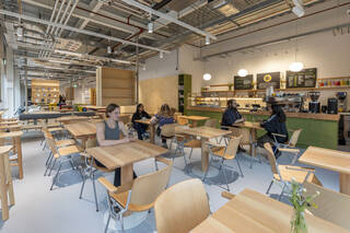 Cafe with chairs